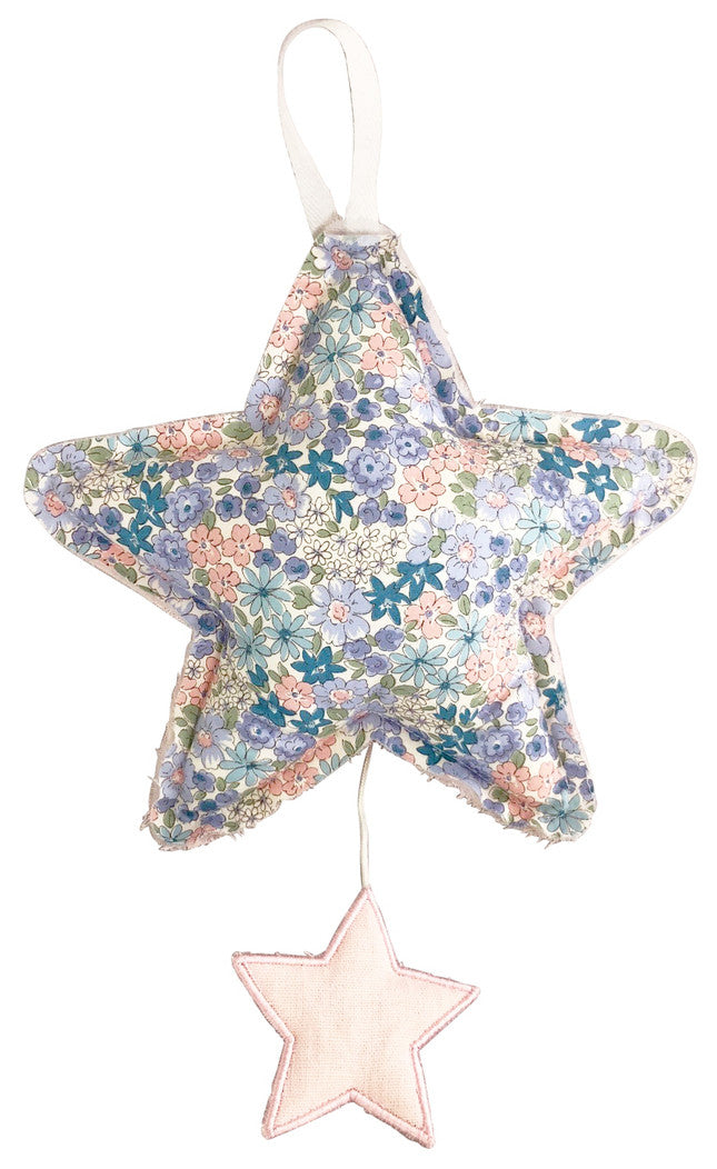 Star Musical Pink Linen &amp; Lilly Blue by Alimrose