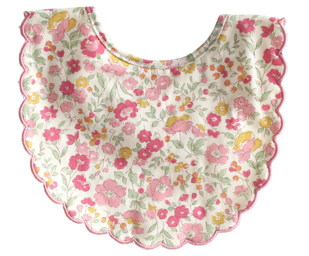 Scallop Bib Rose Garden by Alimrose