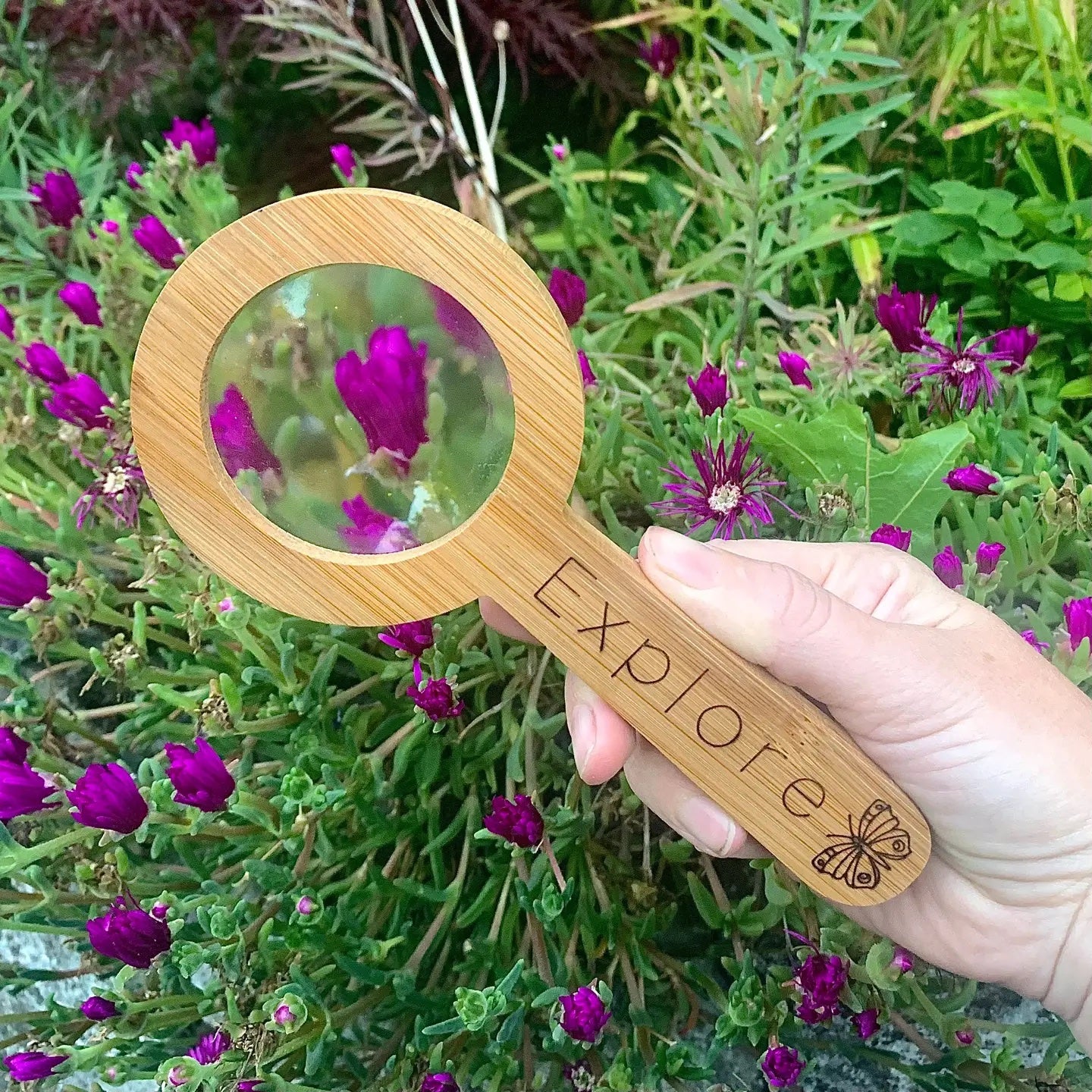 Wooden Magnifying Glass