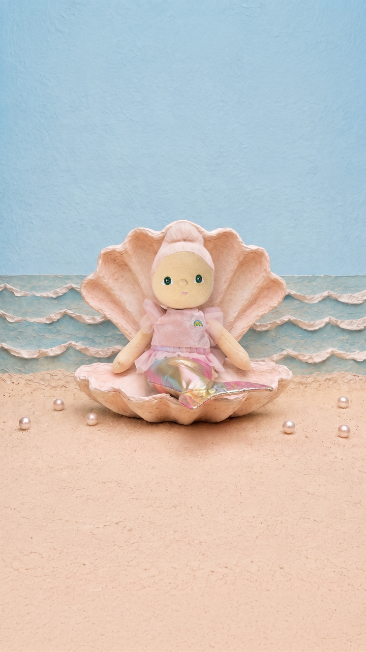 Seashell Shores Marina Mermaid ~ Little Lagoonies Dinkum Doll