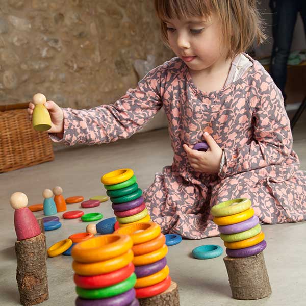 Nins Carla Play Set (Rainbow)