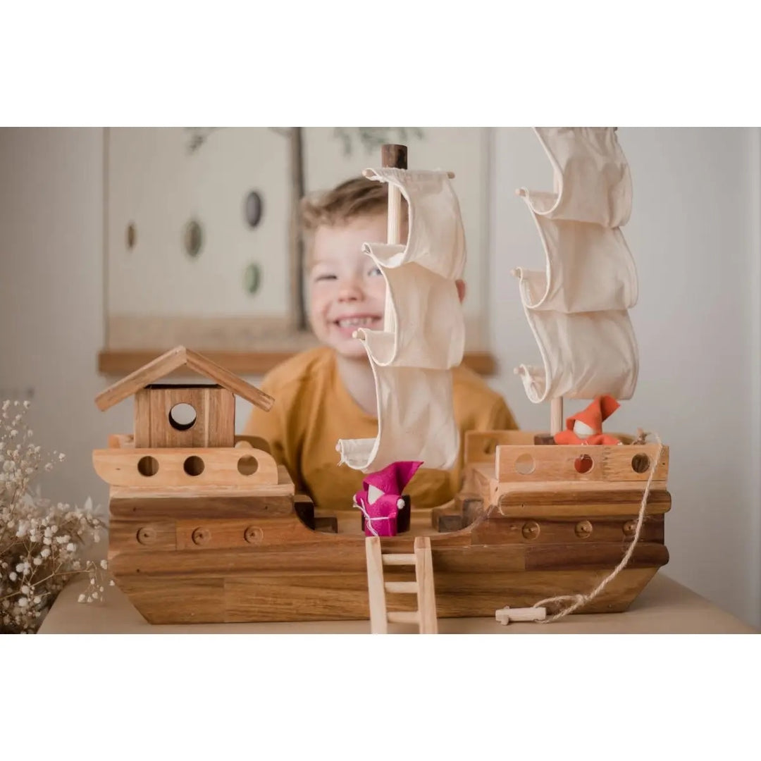 Wooden Pirate Ship