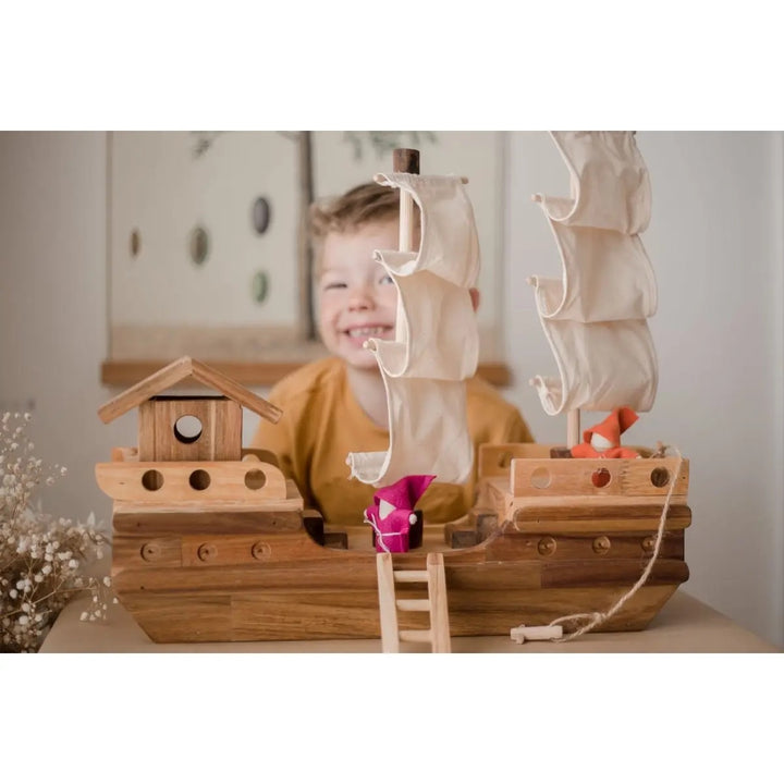 Wooden Pirate Ship