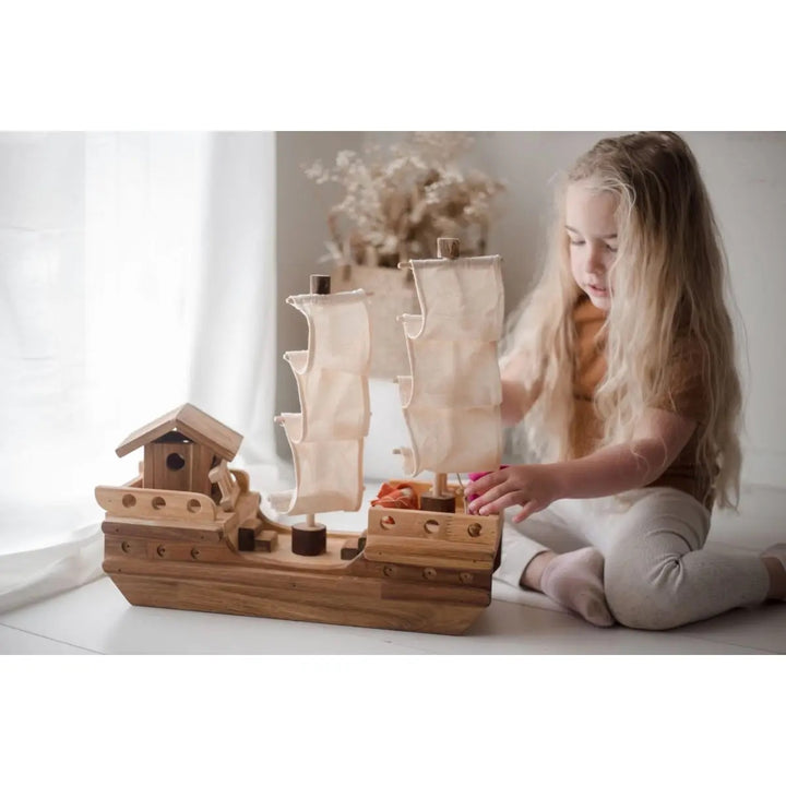 Wooden Pirate Ship