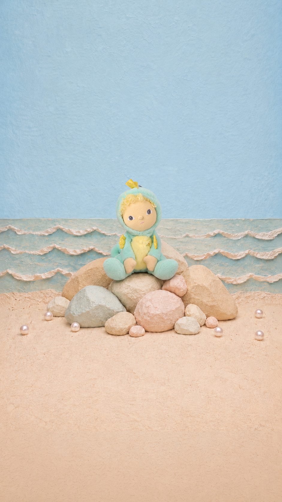 Seashell Shores Sonny Seahorse ~ Little Lagoonies Dinkum Doll