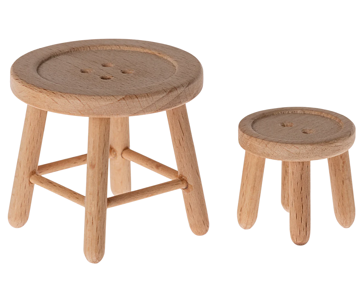 Table and Stool Set - Maileg Mouse