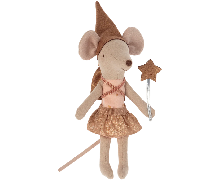 Tooth Fairy Mouse in Matchbox - Rose