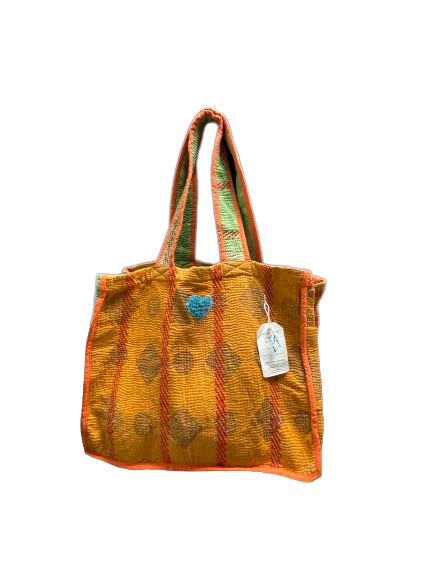 Kantha Tote