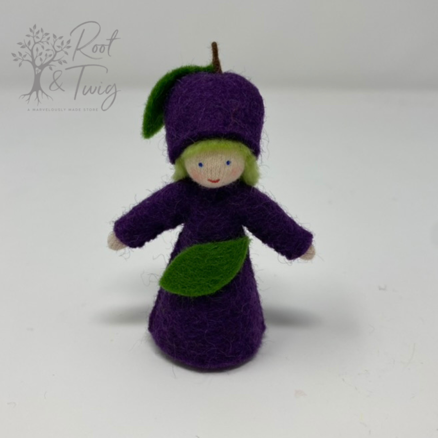 Plum Prince - Fall Flower Fairies Collection