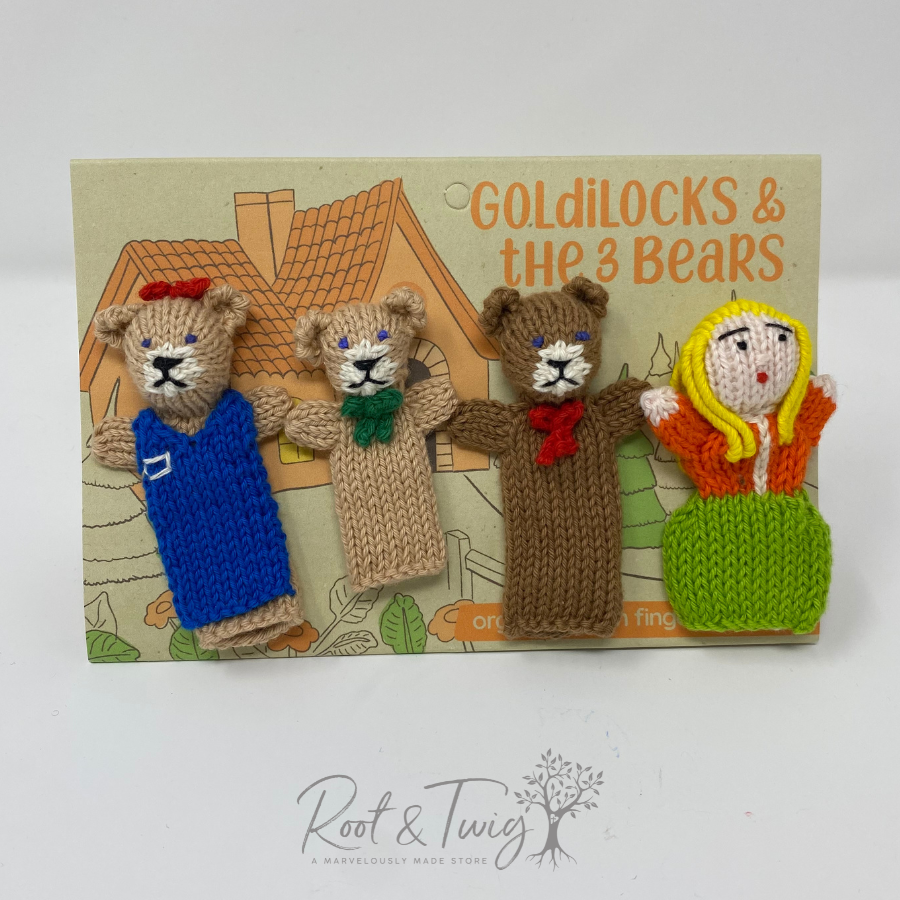 Goldilocks Story Finger Puppets