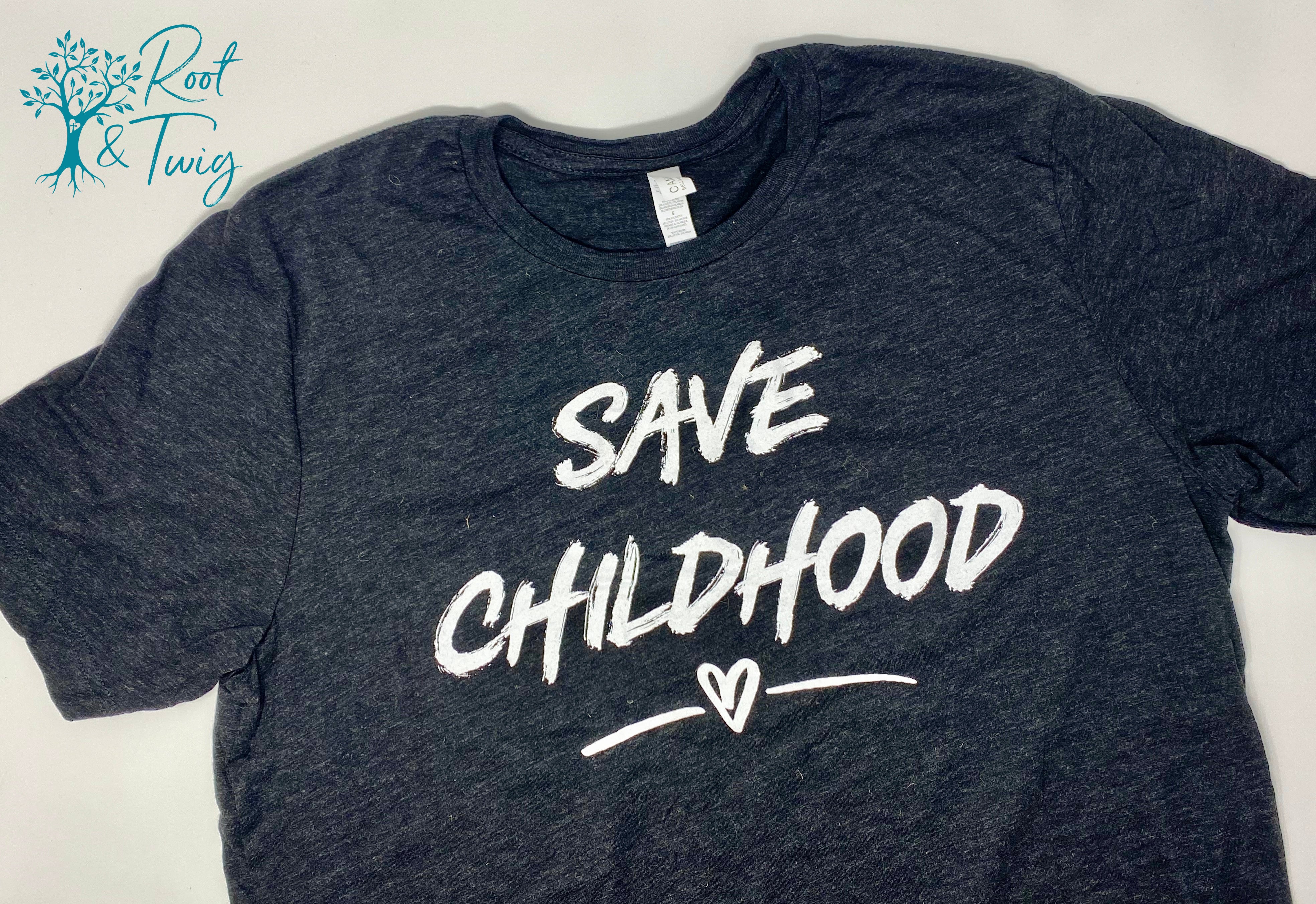 Save Childhood Shirt (LIMITED colors & styles)- ADULT