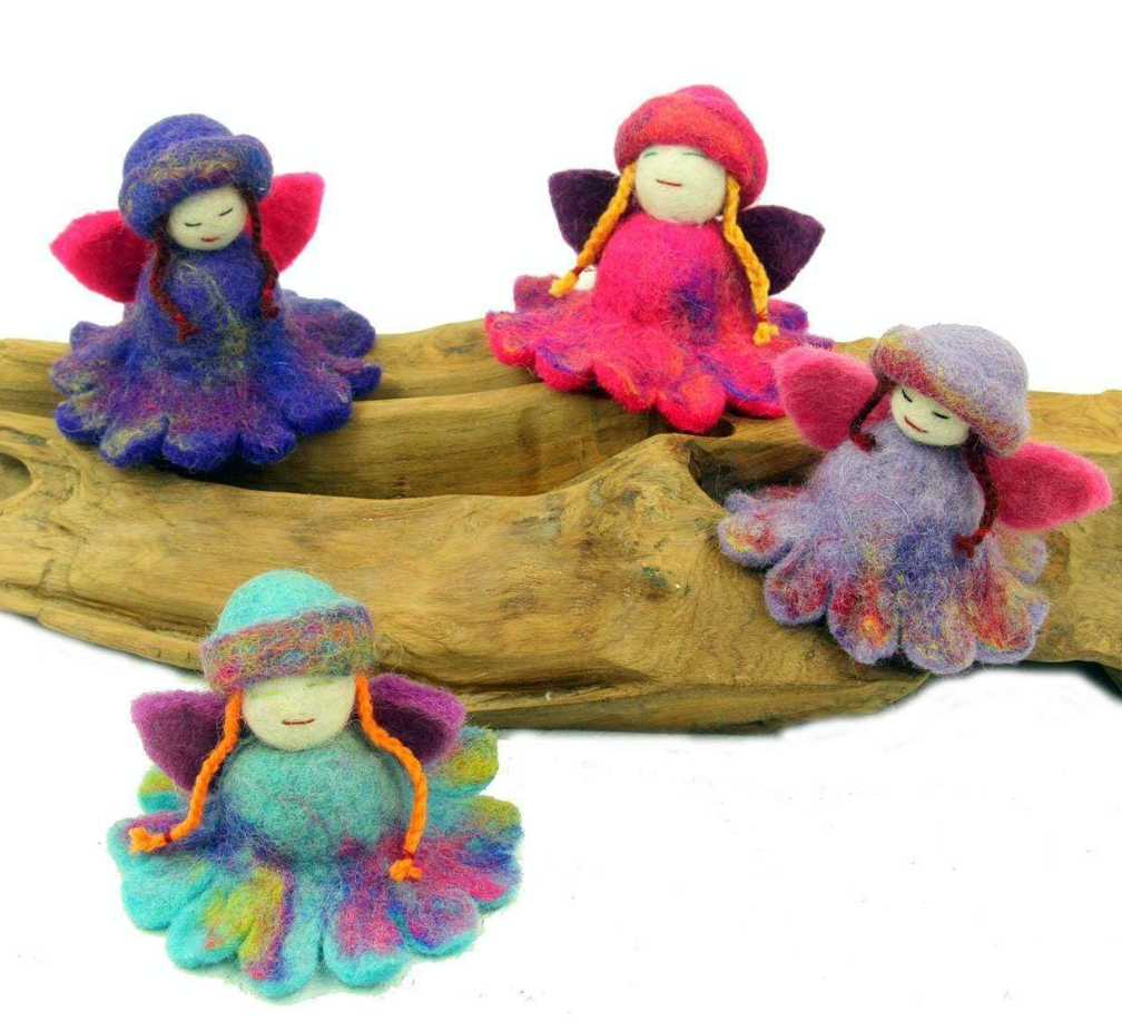 Felt Flower Fairies